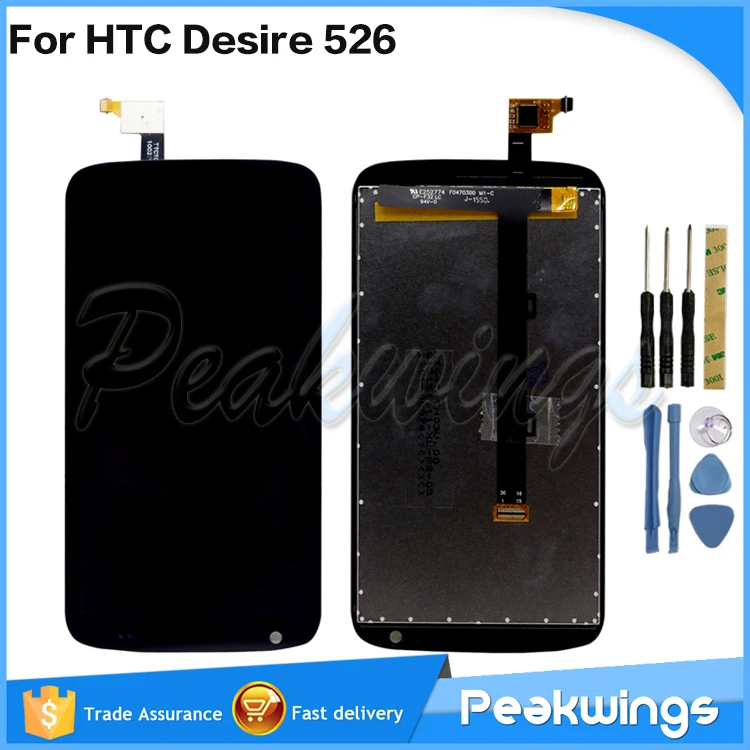 ЖК дисплей для htc Desire 526 с сенсорным экраном в сборе протестированный хорошее