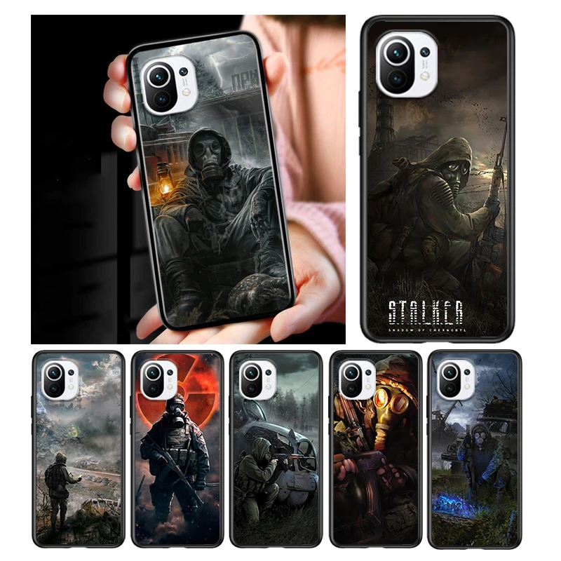 

Stalker Clear Sky for Xiaomi Mi 11 10 Ultra 11T 10T Note10 Pro Lite 11i 10i 10S 5G Soft Black Phone Case Cover