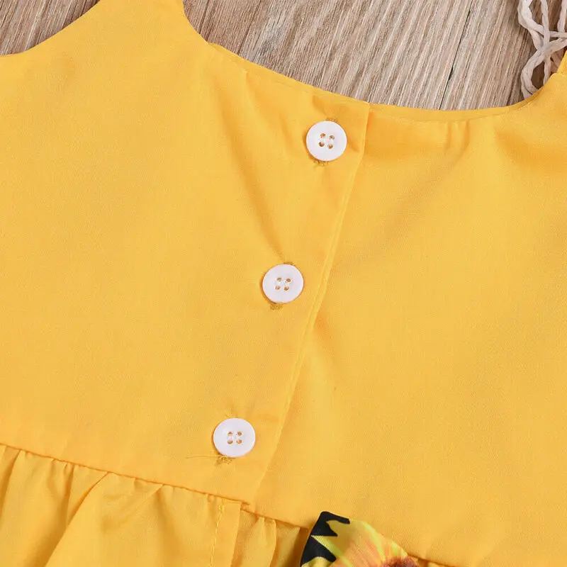 

Summer 2Pcs Toddler Kid Baby Girl Sweet Outfit Sleeveless Tops Floral Shorts