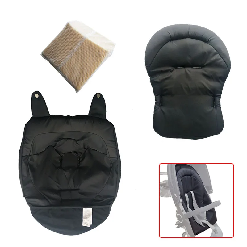 Accessori Per Passeggini Compatibile Dsland Stokke Xplory V3 V4 Carrozzina Bracciolo Sedile Cuscino In Tessuto Tenda Da Sole Cintura Di Sicurezza Para