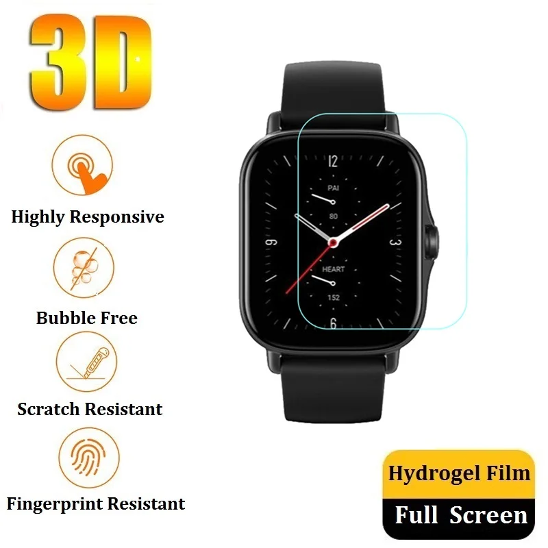 

3D Гидрогелевая Защитная пленка для Amazfit GTS 2e 2 Mini (не стекло) для Amazfit GTS 2e 2 Mini защитная пленка для экрана фольга