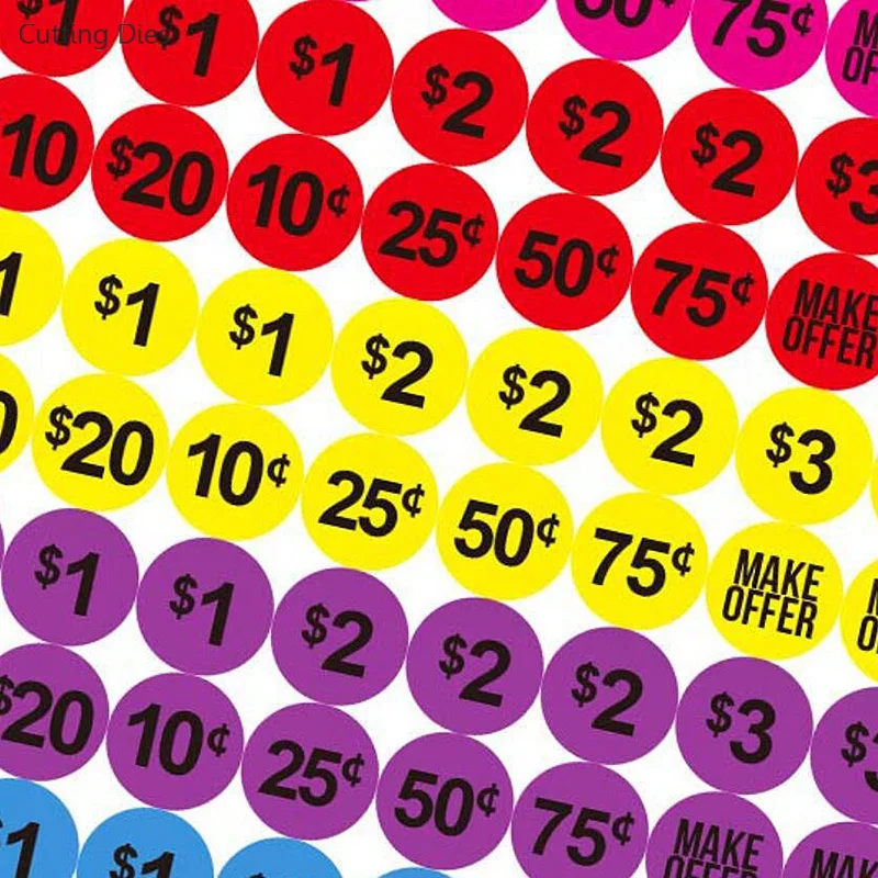 2019 клейкая круглая лента для одежды со скидкой бумажная наклейка штаны сумка