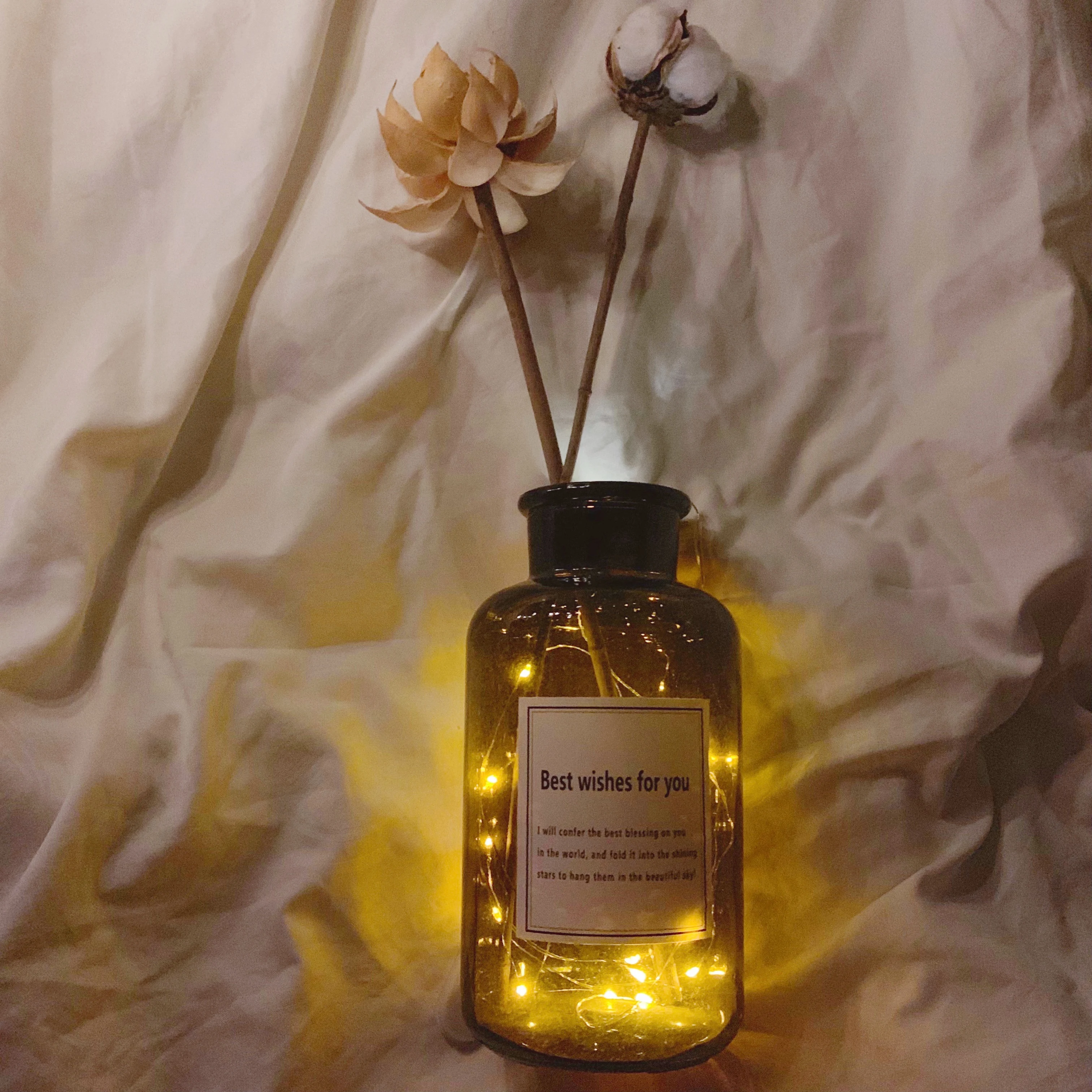 2 м 20 огней пробковая световая струна медная проволока световое украшение