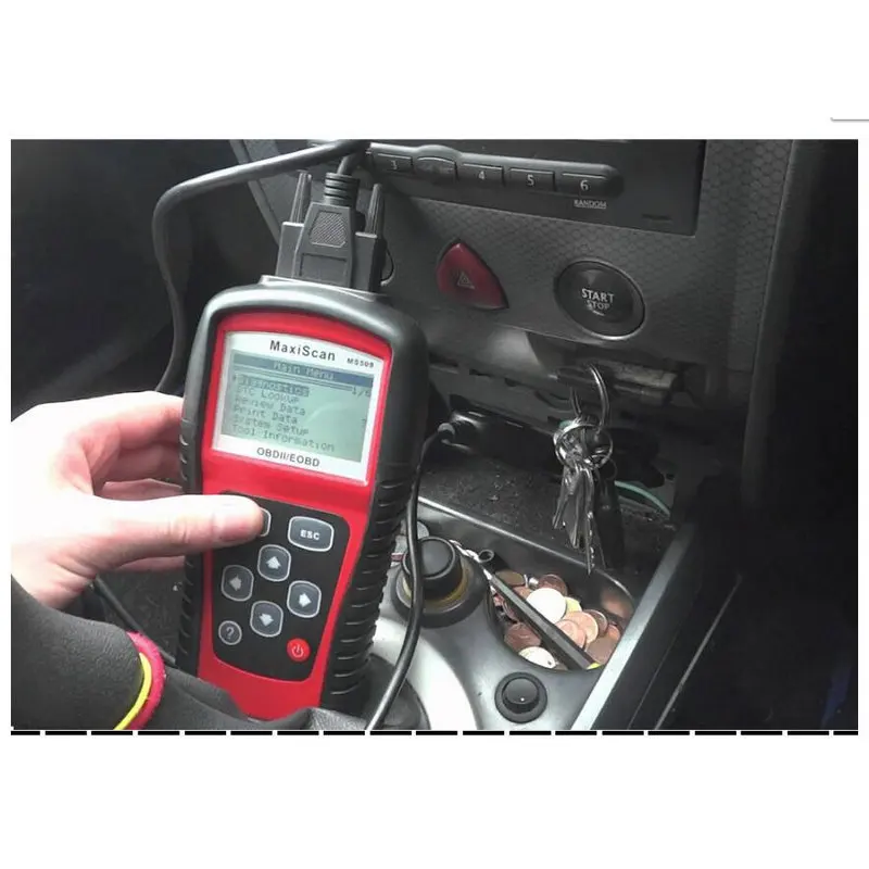 

MS509 Multi-Languages Diagnostic Tool OBD2/EOBD Auto Code Reader Work For US&Asian&European Car Scanner MS 509