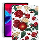 Чехол для ipad, чехол с изображением пиона, цветов, бабочек для iPad 10,9 дюймов, Air 4 2020 5th 6th 10,2 8th Generation 12,9 Pro 2018 Mini 4 5