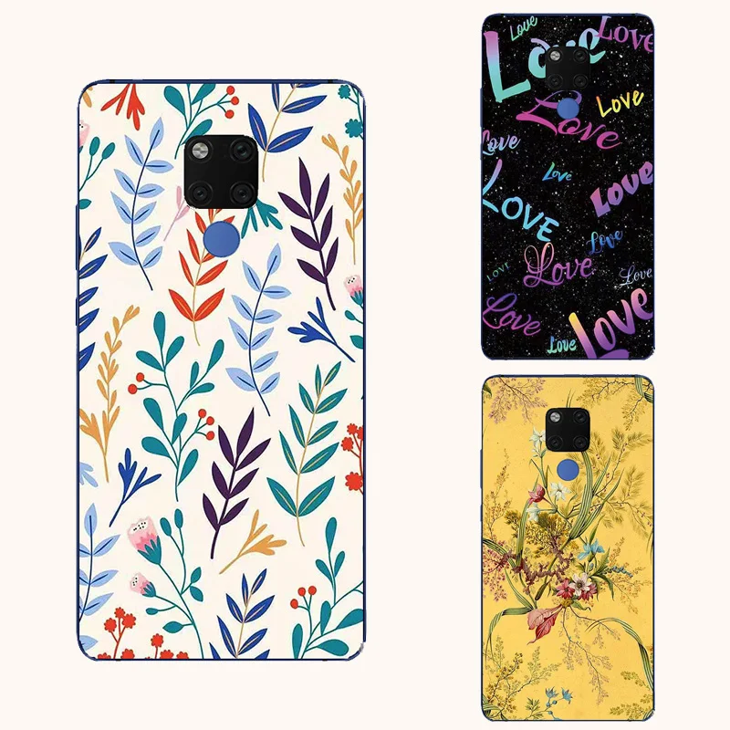 

Flower butterfly cat silicone phone case For Motorola G22 G52 E20 E30 E40 Edge 20 30 Fusion Pro Lite Plus 2020 2021 leaves cover
