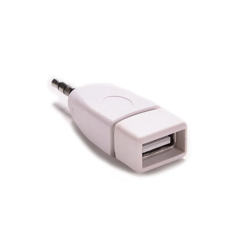 

Новый 3,5 мм штекер AUX аудио разъем к USB 2,0 Женский конвертер адаптер