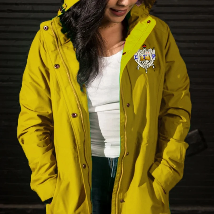 

Sigma Gamma Rho Fashion loose hooded sun protection jacket