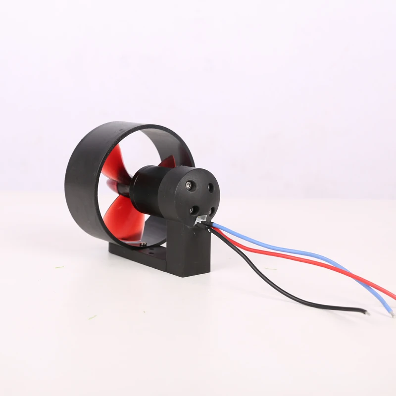 1 шт. черный бесщеточный подводный Propulsor 12 24V двигатель с 3 мя лезвиями погружной