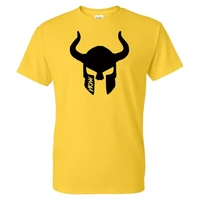 new arrivals in 2021 odin vikings graphic print t shirt mens trendy solid color print streetwear t shirt cotton t shirt