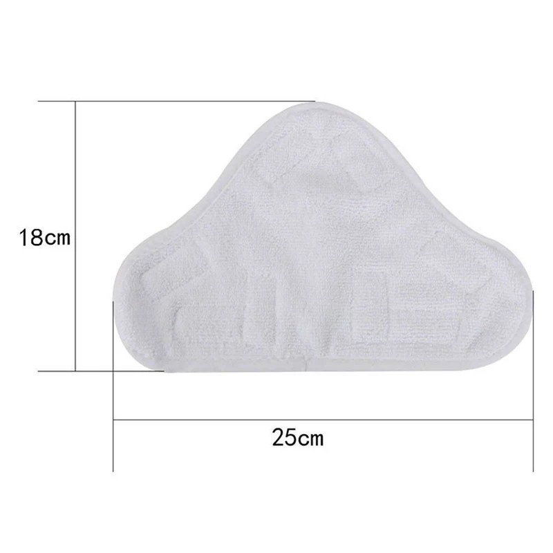 

Triangular Microfibre Steam Mop Washable Replacement Pads for X5 H20 Household Velcro Cleaning Cloth Cleaner Mop Accessories