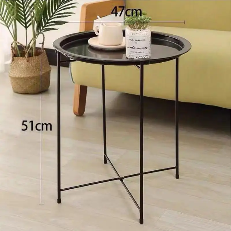 

Coffee Tables Table Furniture For Home Living Room Furniture Table Coffee Table Fruit Snack Plate Tray Small Desk Bedside Table