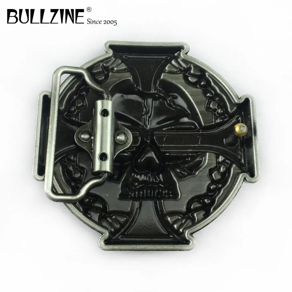 Bullzine Оптовая Продажа цинковый сплав Ретро черный эмалированный женские