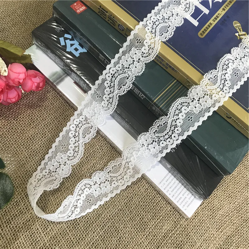 2.2-3.5CM White Salouva Lace Fabric Accessories For Diy Sewing Needlework Used In Collar Trim And Wedding Dresses AccessorS1070 | Дом и сад