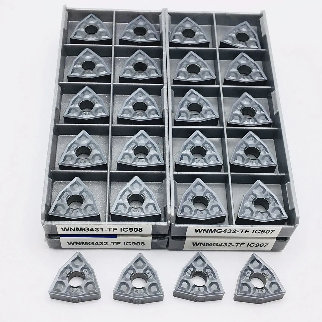 Рисунок 4 - WNMG080404 WNMG080408 TF IC907/IC908