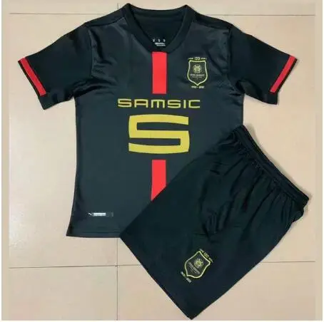 

Kids kit 20 21 Stade running shirts 120th Anniversary Raphinha CAMAVINGA Niang home away Islandia T-shirt customize Name number