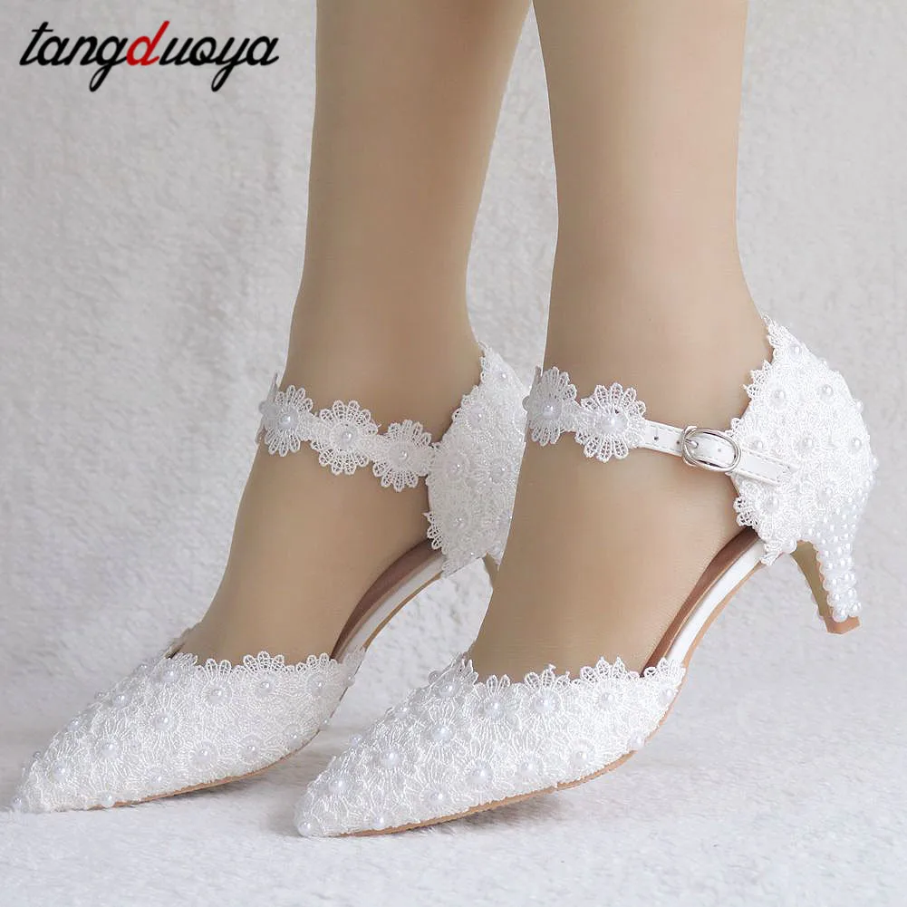 Туфли женские свадебные с острым носком высокий каблук шпилька цветочный принт