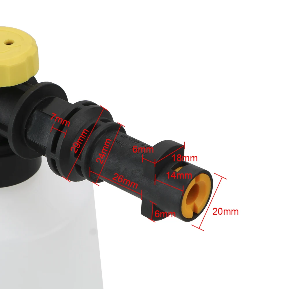 750 мл Регулируемый распылитель сопла пенная насадка для Karcher K2 K3 K4 K5 K6K7 мыльной
