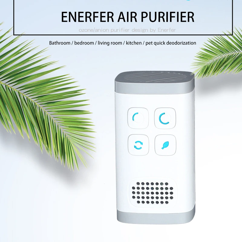 Очиститель воздуха ионизатор генератор озона фильтр для очистки домашний туалет