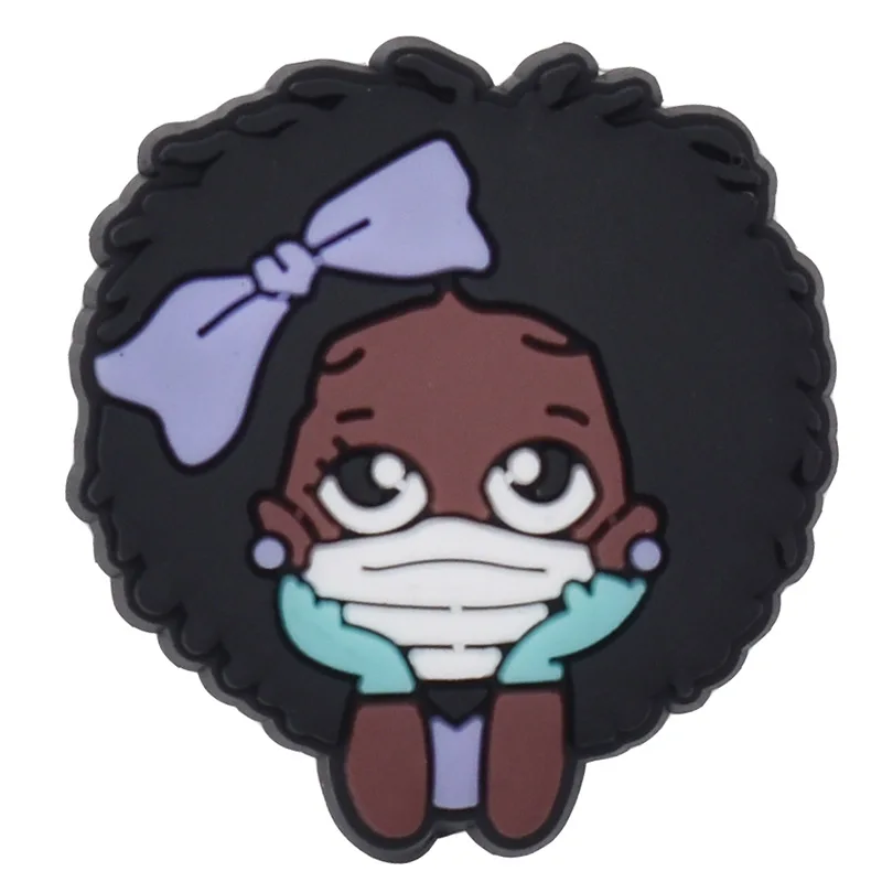 JIBZ Черные Подвески для обуви девочек украшения сандалий Crocs мальчиков детей