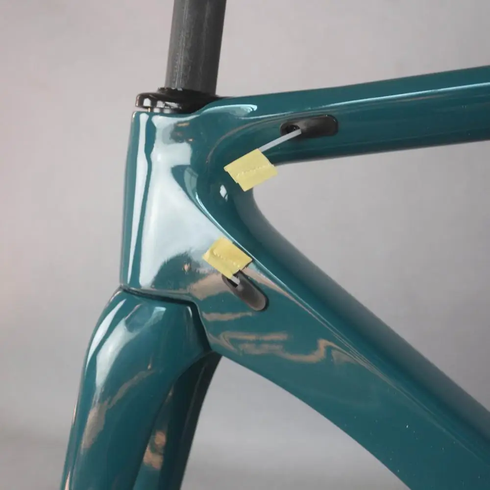 Краска на заказ новый аэродизайн все черные цвета карбоновая рама для дорожного