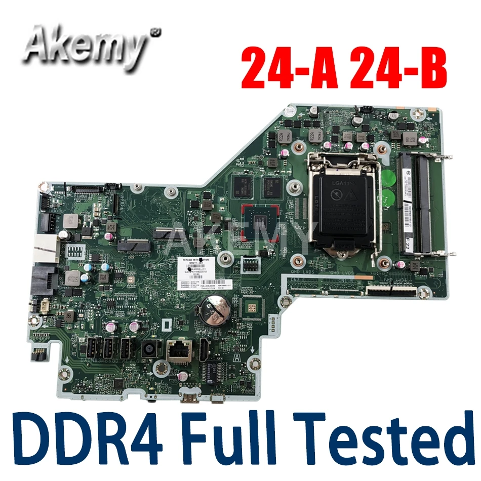

ERILLES для струйного принтера HP Pavilion 24-A 24-B материнская плата AIO DA0N83MB6G0 908382-001 908382-601 LGA 1151 DDR4 протестированы
