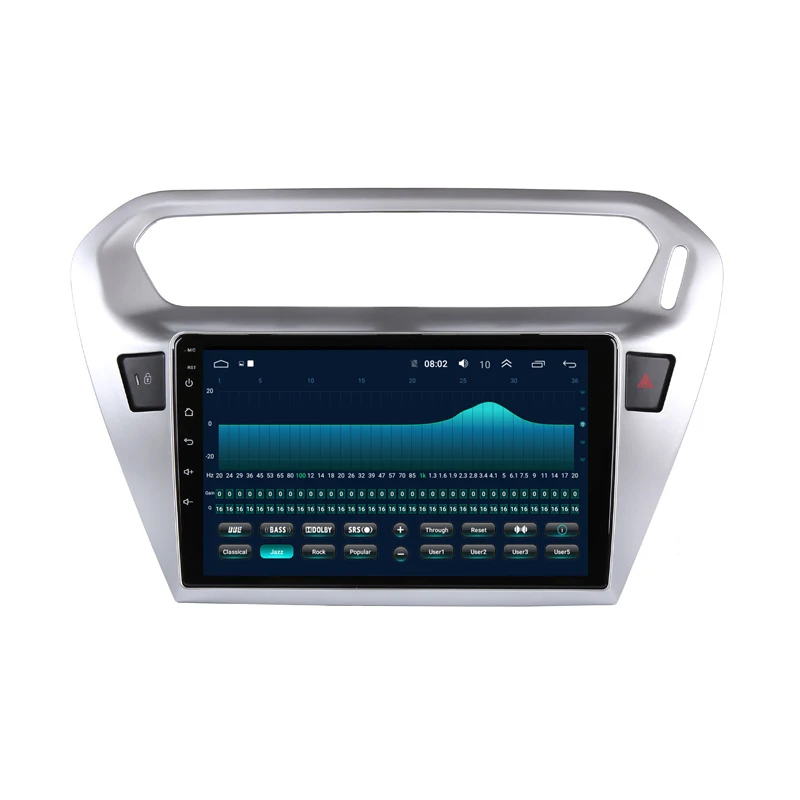 10 1 &quotAndroid автомобильный DVD мультимедийный плеер GPS для Peugeot 301 2014 2015 2016 аудио