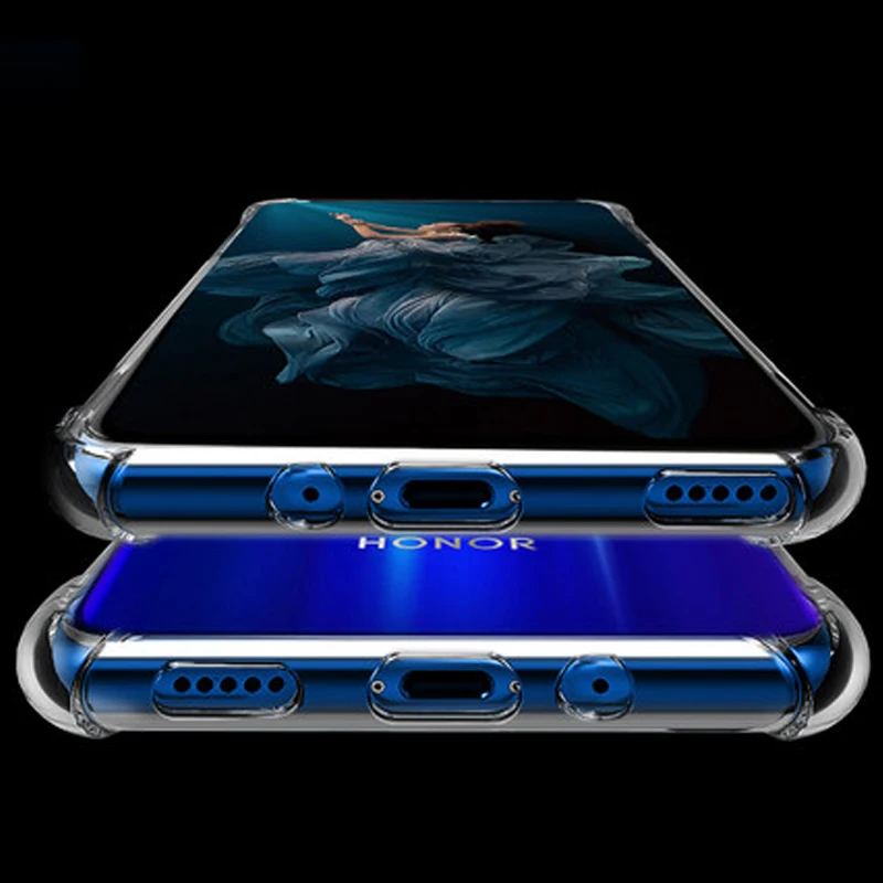 YUETUO прозрачный мягкий ТПУ чехол для телефона huawei honor 20 pro 20pro honor20 силиконовые