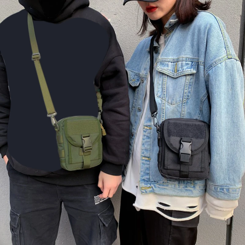 

Новые сумки через плечо для мужчин и женщин, повседневная простая маленькая Съемная сумка с ремешком для отдыха, универсальная Студенческа...