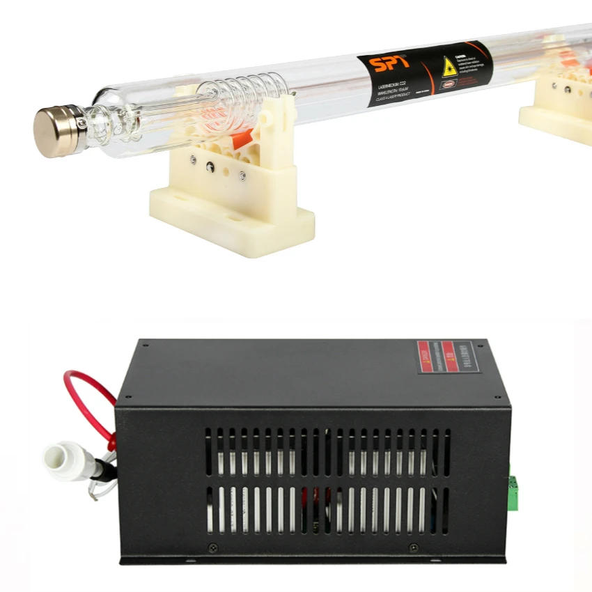 Высококлассная СО2 лазерная трубка хорошего качества гравировальная 40 Вт 850 мм +