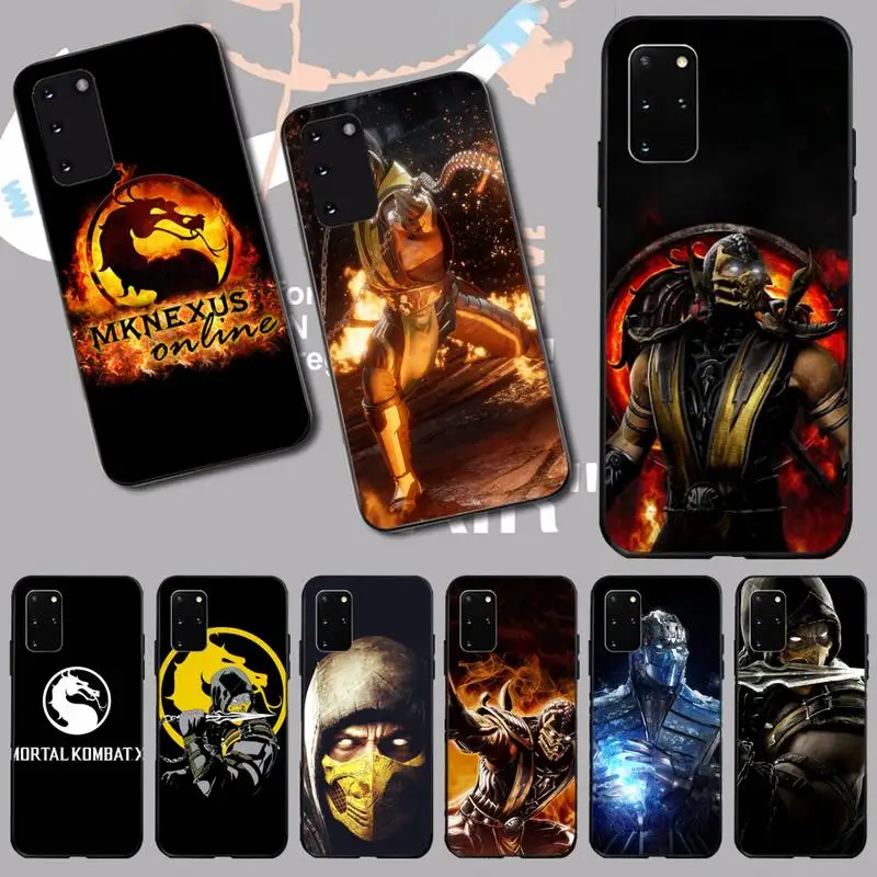 PENGHUWAN Mortal Kombat типа сделай сам украшения чехла для телефона Samsung S20 plus Ultra S6 S7 край S8