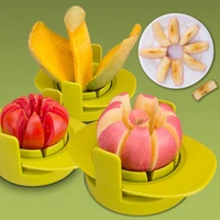 kitchen apple mango slicer cutter pear fruit divider tool comfort handle for kitchen apple fruits peeler kitchen gadgets