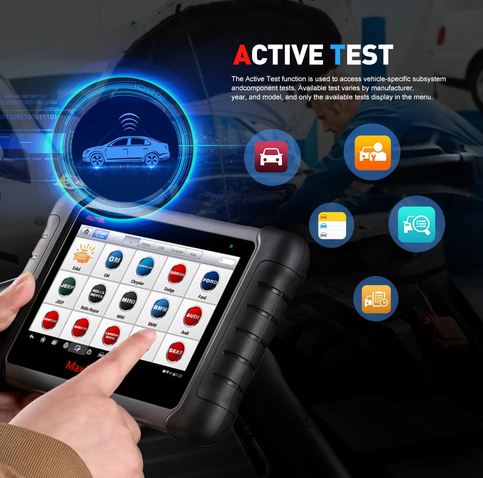 Автомобильный диагностический сканер Autel MaxiPRO MP808 автомобильный оригинального