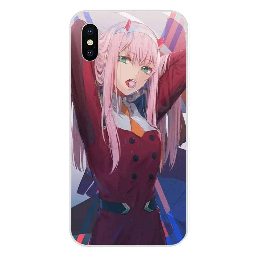 TPU Pattern Pink Darling in the FranXX Slim For Huawei Honor 4C 5A 5C 5X 6 6A 6X 7 7A 7C 7X 8 8C 8S 9 10 10i 20 20i Lite Pro | Мобильные