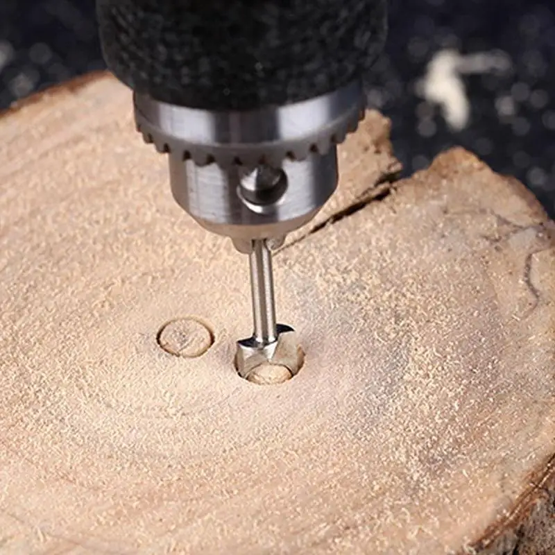 

5 PCS/Set Wood Carving and Engraving Drill Bit Set Milling Root Cutter Carving Tools