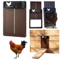 light sensitive automatic chicken house door automatic chicken coop door high quality and practical chicken pets dog door