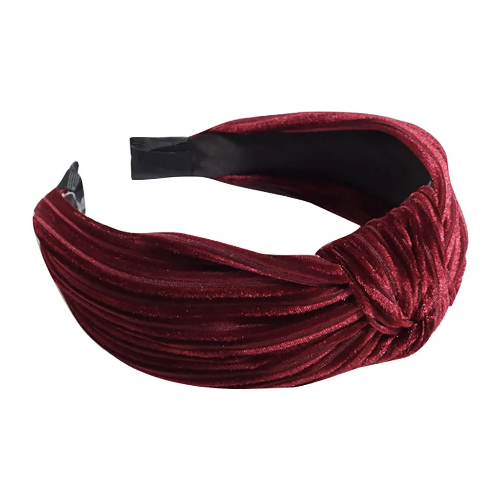 Женская повязка на голову головной убор Новый ободок с широкими краями заколка