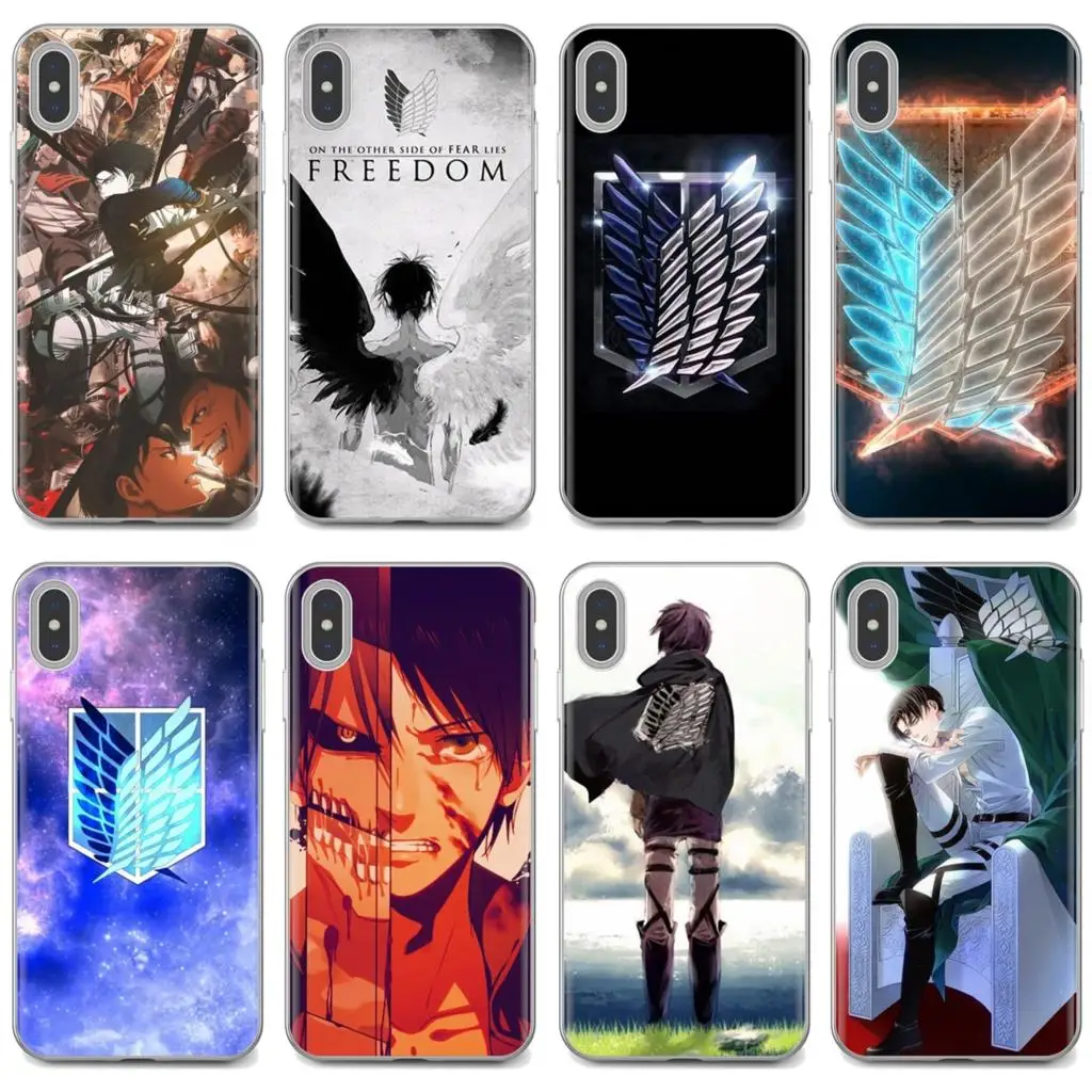 

Attack on Titan Cheap Silicone Phone Case For iPhone iPod Touch 11 12 Pro 4 4S 5 5S SE 5C 6 6S 7 8 X XR XS Plus Max 2020