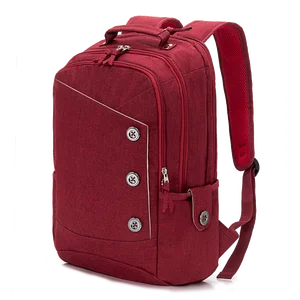 KINGSLONG 15,6 17-дюймовый рюкзак для ноутбука, деловая Противоугонная тонкая прочная книжная сумка, водонепроницаемая школьная сумка красного цвета