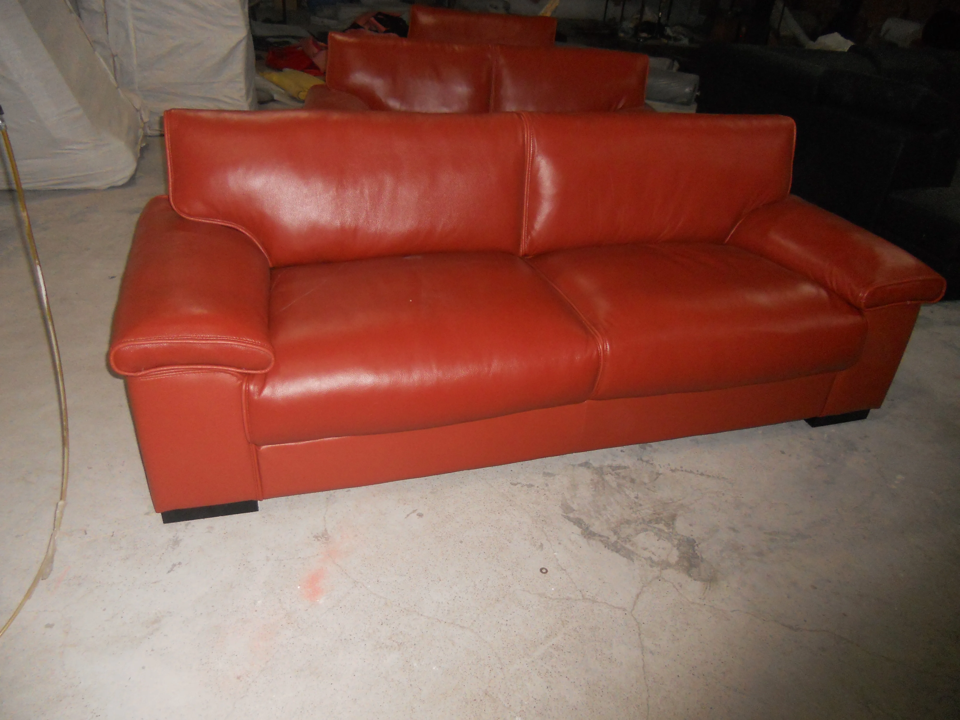 Диван из натуральной кожи Современная Скандинавская мебель для гостиной 1 + 2 3