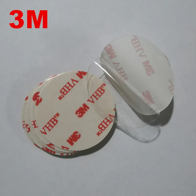 

3M Strong Transparent Acrylic Rubber Foam Adhesive Auto Tape Double Sided Car Tape Round Square Multiple Sizes