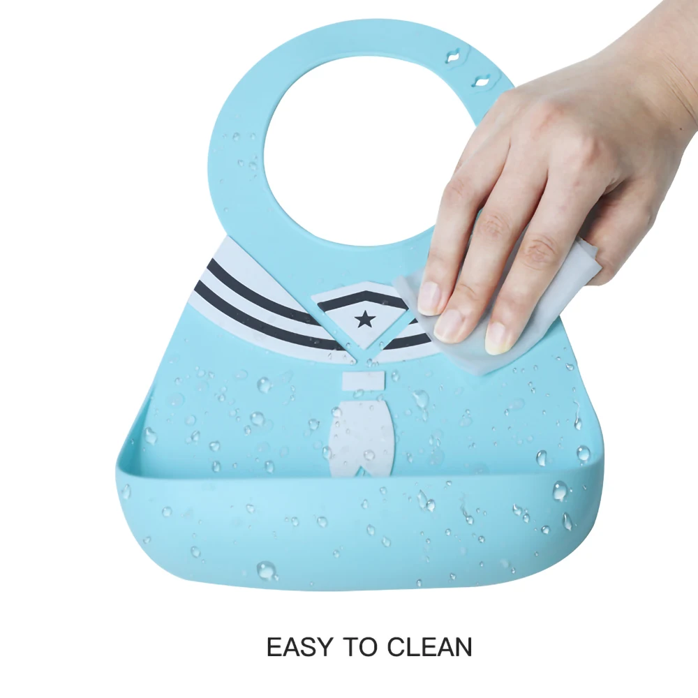 Amboch бесплатный образец детский силиконовый нагрудник лидер продаж силиконовые