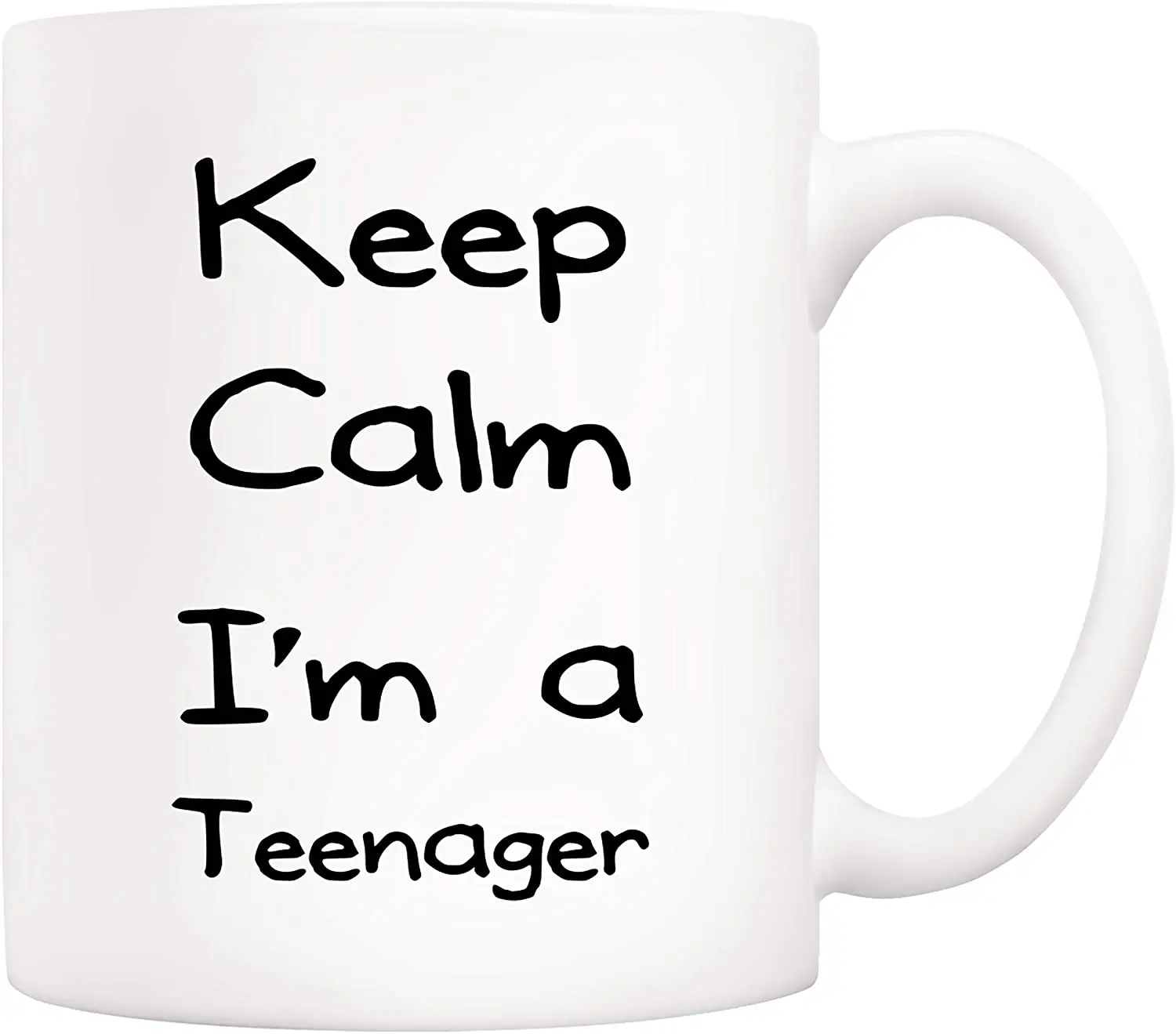 5Aup забавная кофейная кружка для подростков Keep Calm I'm A Подростковая Стандартная