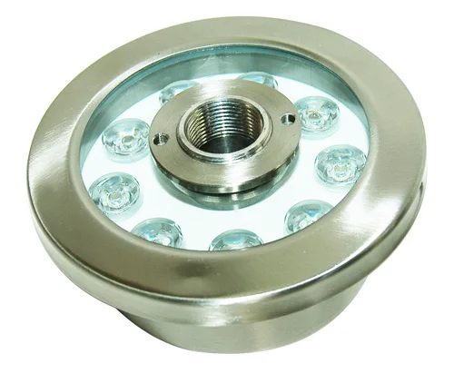 IP68 27W LED RGB fountain light pool rgb underwater DS-10-36-27W-RGB 9*3W 3in1 12V DC | Лампы и освещение