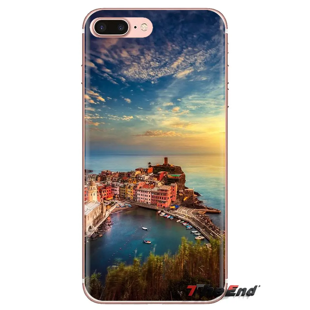 Мягкая сумка Manarola Красивая красочная Италия для sony Xperia Z Z1 Z2 Z3 Z5 compact M2 M4 M5 E3 T3 XA Aqua LG