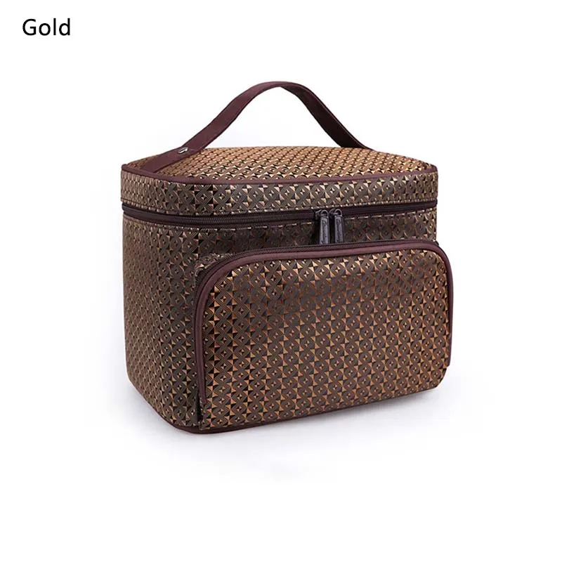 1Pc New Hot Sale Cosmetic Bag Women Large Make Up Bag Vanity Case Cosmetic Nail Tech Storage Beauty Box For Enchanting Ladies