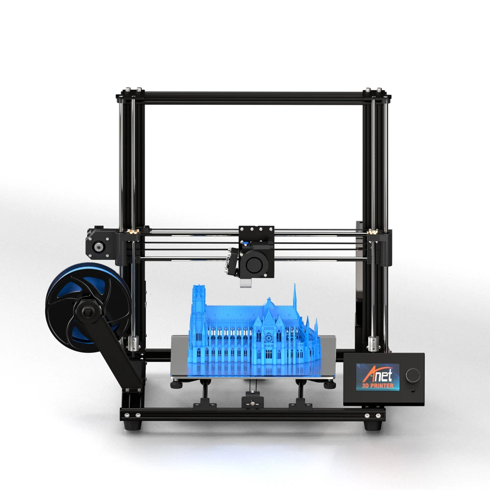Anet A8 FDM 3д принтер Полный комплект для поделок Размер печати 220x220x240mm Высокоточный