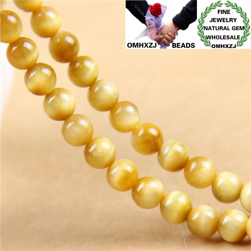 

Круглые бусины OMHXZJ, ZB199, 46810121416, 18, 20 мм, для самостоятельного изготовления браслетов, ожерелий, ювелирных изделий, натуральный камень, 7 А, тиг...