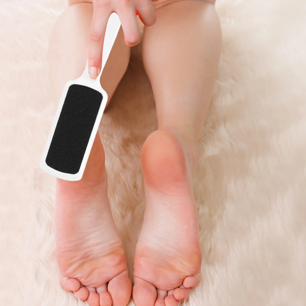 Шлифовальная Пилка Для ног рашпиль Двусторонняя каблук Терка Callus Удаление Уход