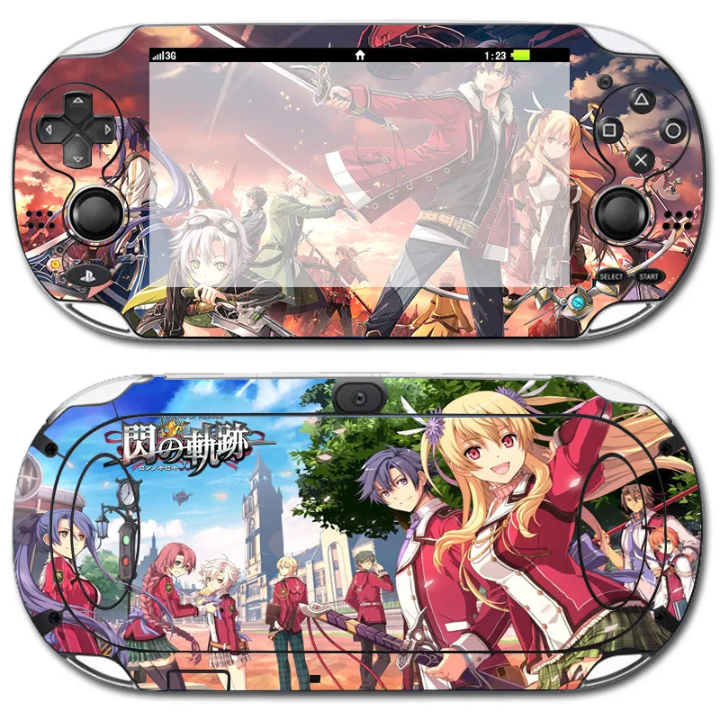 

Наклейка из холодной стали для PS Vita PSV 1000, наклейка для видеоигр, Виниловая наклейка для PlayStation PSV 1000